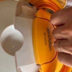 【引き渡し予定決まりました】【7/10の13時半〜14時半の間で引き渡し可能な方】シャープ　掃除機の画像