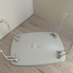 【出品7/31まで N】ニトリ ローテーブル 猫足 キャル2 7050 WHの画像