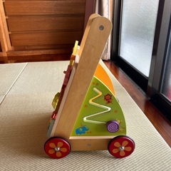 Edutē木製押し車(元値13200)の画像