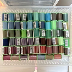 【お取引中 】バラ売り不可  手縫糸　約100個の画像