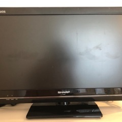 （終了）AQUOS液晶テレビ　2011年製22インチの画像
