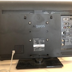 （終了）AQUOS液晶テレビ　2011年製22インチの画像