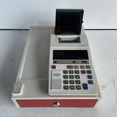 昭和レトロ　カシオの小型レジスター「CASIO 110ER」
