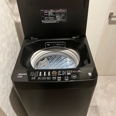 【美品】Hisense 2025年式 洗濯機の画像