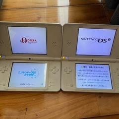 ニンテーンドー　DSLL  2台の画像
