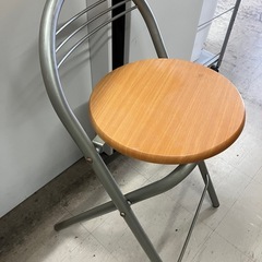 O 2507-254 折りたたみ パイプ椅子 キズ汚れ有り