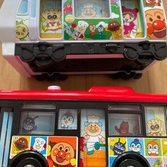 アンパンマン　バスと電車の画像