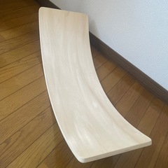 子供用バランスボード　木の板の画像