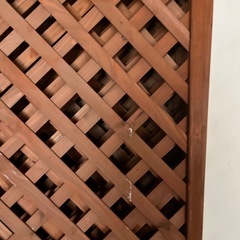 一部決まりました　ラティスフェンス　複数枚数あります　室内使用品の画像
