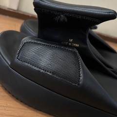 厚底パフサンダルの画像