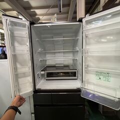 【愛品館八千代店】Panasonic　パナソニック　2019年製　6ドア冷凍冷蔵庫　NR-F554WPXの画像