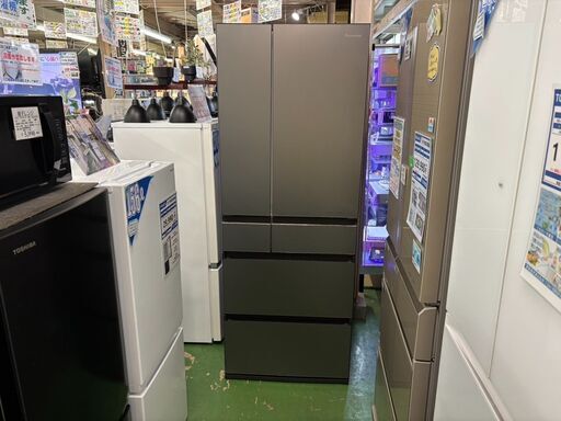 長崎県　佐世保市　引き取り限定　Panasonic 冷蔵庫 ホワイト2019年式 愛品館八千代店】Panasonicパナソニック2019年製6ドア冷凍冷蔵庫