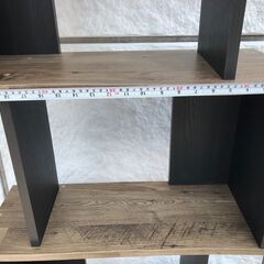 JM20045K)★大特価★オープンラック＜幅：約60cm 高さ：約142cm 奥行：約23cm＞中古品【取りに来られる方限定】 　 の画像