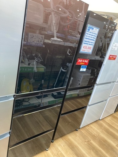 【トレファク高槻店】安心の6ヶ月間保証！取りに来れる方限定！MITSUBISHI(三菱）の5ドア冷蔵庫のご紹介です！