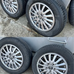 195/65R15エスクァイア純正ホイールオールシーズンタイヤ4...