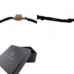 ヴェルサーチ VERSACE ブレスレット メドゥーサ ブラックの画像