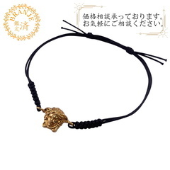 ヴェルサーチ VERSACE ブレスレット メドゥーサ ブラック