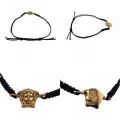 ヴェルサーチ VERSACE ブレスレット メドゥーサ ブラックの画像