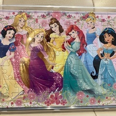 はじめてのジグソーパズル ディズニープリンセスの画像
