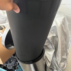 おしゃれゴミ箱　足踏みトラッシュカンの画像
