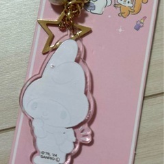 キティ　マイメロ　キーホルダーの画像