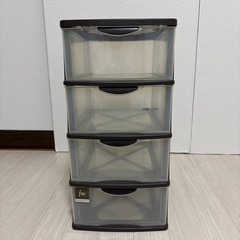 四段引き出し収納