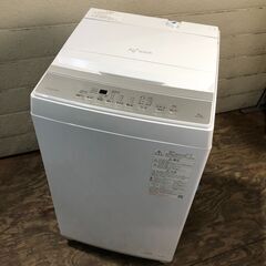 TOSHIBA 東芝 電気洗濯機 AW-700J4 2024年製 7kg 50/60Hz 25g菊HGの画像
