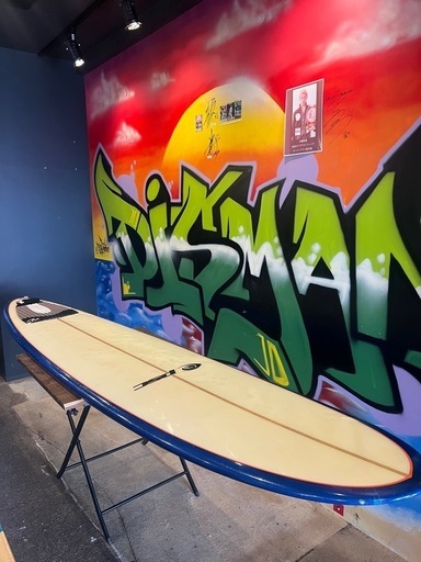 PSC9.6ftロングサーフボード ハードケース付き