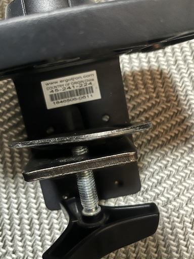 ERGOTRON エルゴトロン LX デスク モニターアーム マットブラック 34インチ