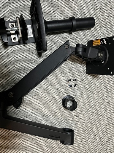ERGOTRON エルゴトロン LX デスク モニターアーム マットブラック 34インチ