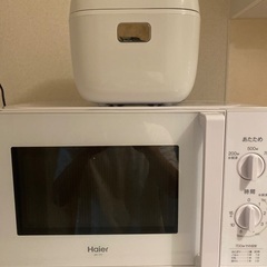 電子レンジと炊飯器