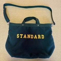 STANDARD バッグ ダークグリーンの画像