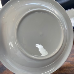 パピロンレーブのカレー皿 2枚セット（洋風デザイン）の画像