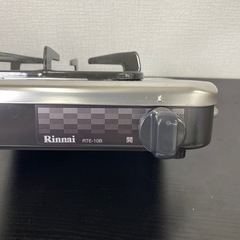リンナイ 都市ガス一口ガスコンロ  2020年製 0709-4の画像