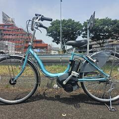 仙台市若林区～24インチ電動アシスト付自転車/BRIDGESTONE Assista ブリヂストン アシスタ/バッテリー8.7Ah/絶好調！仙台リサイクルの画像