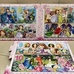 ディズニー　パノラマパズル　3×2セットの画像