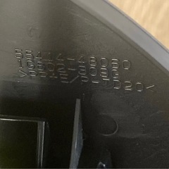 純正　ハリアー　センターパネル　ブラック/シルバー　トヨタ　 ナビパネル　ASSY 55421-48030 55410-48110の画像