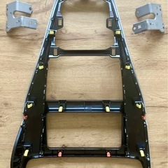 純正　ハリアー　センターパネル　ブラック/シルバー　トヨタ　 ナビパネル　ASSY 55421-48030 55410-48110の画像