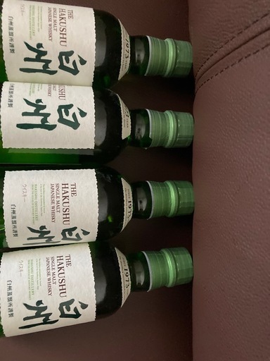 シングルモルトウイスキー 白州 180ml瓶 4本