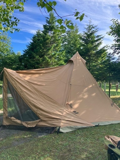 値下げしました　HAPI 4P タープ フロントフラップ セット