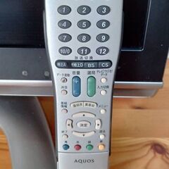 【B111】シャープ　液晶カラーテレビ　2008年製　20インチ　動作確認OKの画像