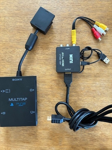 【すぐ遊べるセット】 PS2 SCPH-70000 ソフト2本　マルチタップ