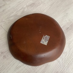【昭和レトロ】木製菓子皿の画像
