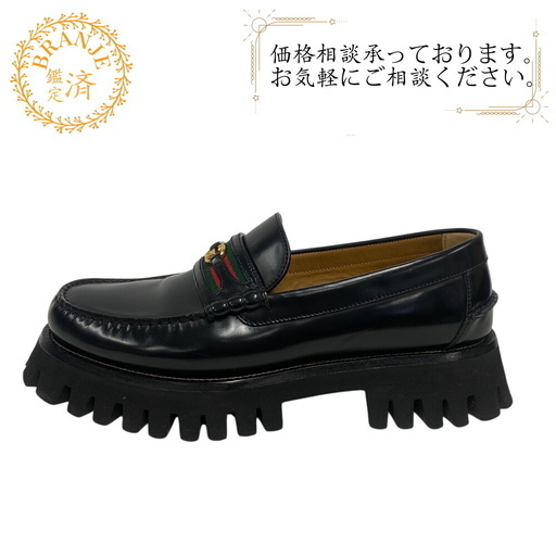 GUCCI グッチ タッセルローファー シェリーライン インター
