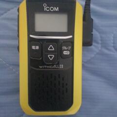 icom 小型無線機 純正インカムセットの画像