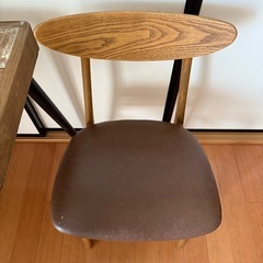 （取引中）ダイニングテーブル　チェア2脚　の画像