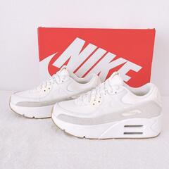 厚底 ❤️ 盛れ スニーカー NIKE Air Max 90 ホワイト 白の画像