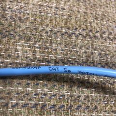 LANケーブル CAT.5E UTP PATCH CABLE 26AWGX4Pの画像