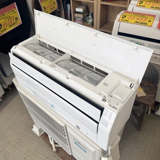 【超美品‼️】富士通 2019年製 14畳用エアコン ノクリア 2way除湿 快適自動スイング IL型100V/4.0kw