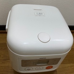🌾　炊飯器　　3合炊き　釜も綺麗です。✨の画像